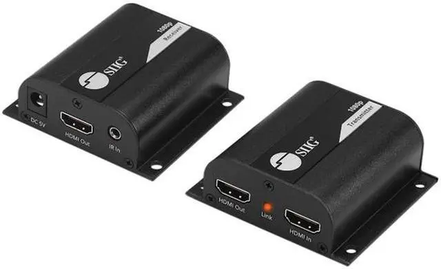Alt view image 2 of 6 - SIIG Full HD HDMI Extender over Cat5e/6 with IR - 164 ft.