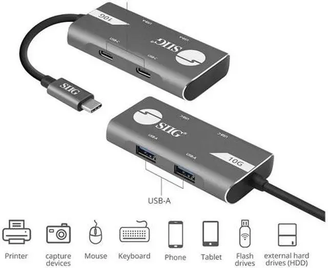 Alt view image 2 of 5 - 4PORT USB 31 GEN 2 10G