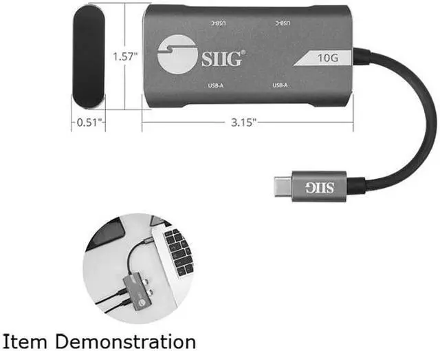 Alt view image 4 of 5 - 4PORT USB 31 GEN 2 10G