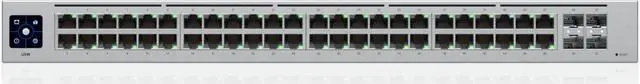 Alt view image 3 of 6 - Ubiquiti Standard 48, 48-port Layer 2 Switch (USW-48)