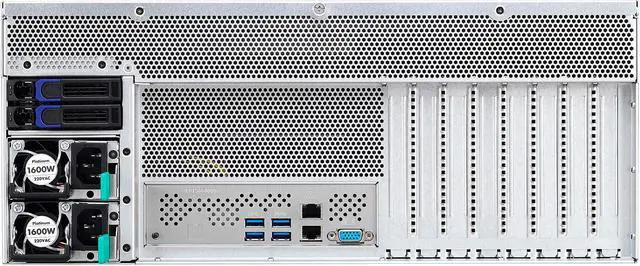Alt view image 5 of 8 - Tyan System B7100F48BV10HR-N 4U RM Dual Socket Xeon 10x2.5 inch Hot-Swap HDD/SSD Brown Box