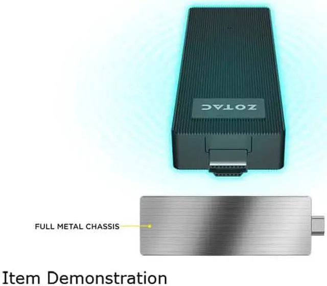 Alt view image 10 of 14 - Zotac System ZBOX-PI223-W2B Atom x5-Z8350 2GB DDR3L 32GB Intel HD HDMI Windows 10