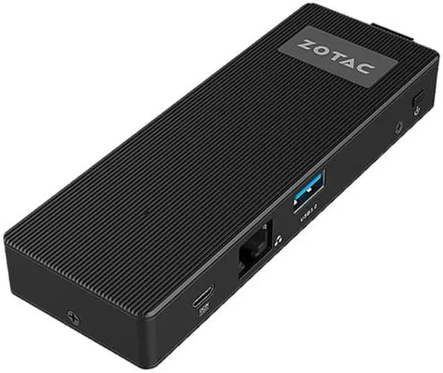 Alt view image 2 of 14 - Zotac System ZBOX-PI223-W2B Atom x5-Z8350 2GB DDR3L 32GB Intel HD HDMI Windows 10