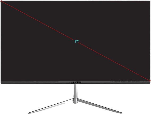 Alt view image 2 of 4 - Vizta V27CDH2 27" 1920 x 1080 75 Hz (Max.) 210 cd/m2 VGA HDMI Built-in Speakers Monitor