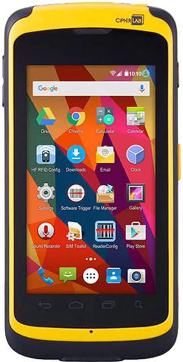 Main image of CIPHERLAB RS50 ANDROID 60 20GHZ CPU OCTACORE IP6567 BT WIFI LTE BANDS 47 HD CAPACITIVE TCH 2GB RAM 16GB FLASH 8MP AUTO FOCUS CAMERA RFID  GPS 2D MID RANGE IMAGER 4750 BLACK US