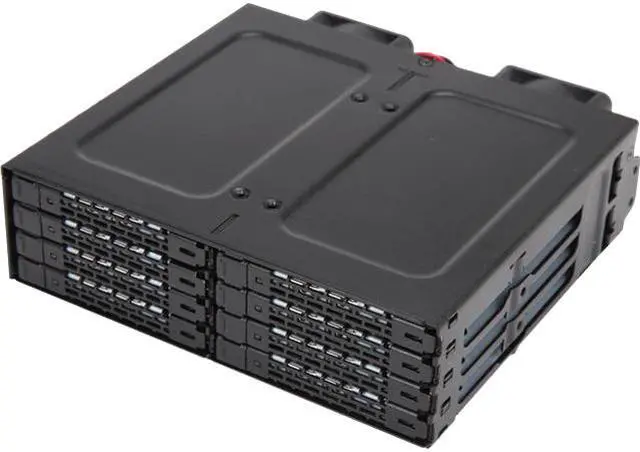 Main image of ICY RD MB998IP-B 8x2.5 MiniSAS HD HDD SSD in 1 x 5.25 bay Hot Swap Backplane
