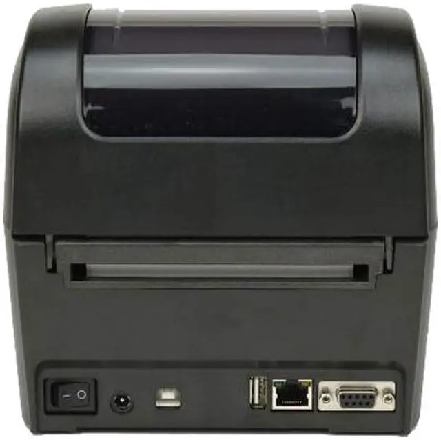 Alt view image 3 of 4 - Printronix T420-110 Direct thermal Desktop Printer, 203 dpi, 4" Print width, Ethernet, USB Client, USB Host, Serial.