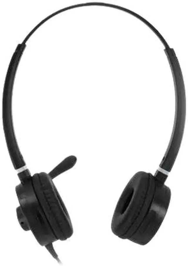 Alt view image 2 of 3 - Spracht Wired Noise Canceling Stereo On Ear Computer Headset Black (HS-WD-USB-2) HSWDUSB2