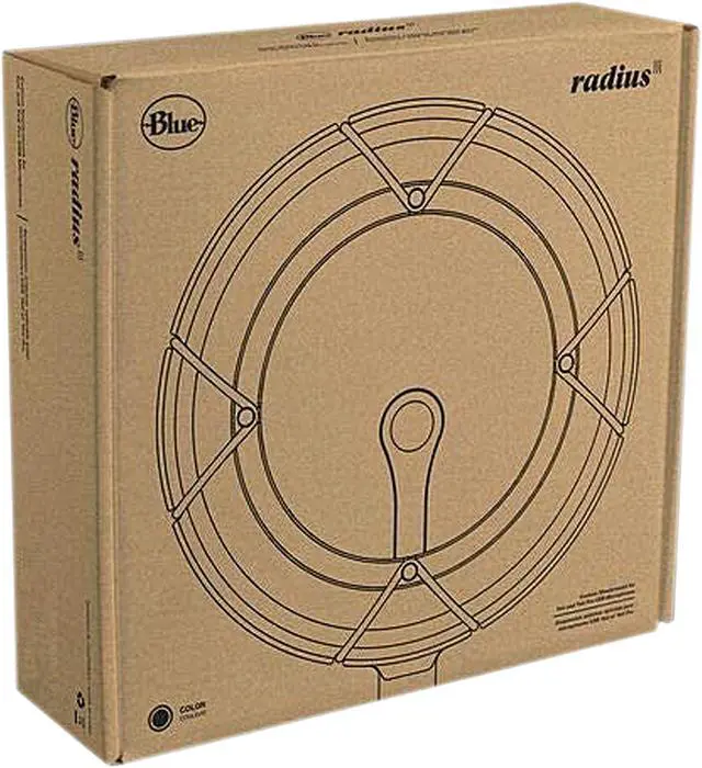 Alt view image 7 of 7 - Blue Radius III Custom Shockmount for Yeti and Yeti Pro USB Microphones