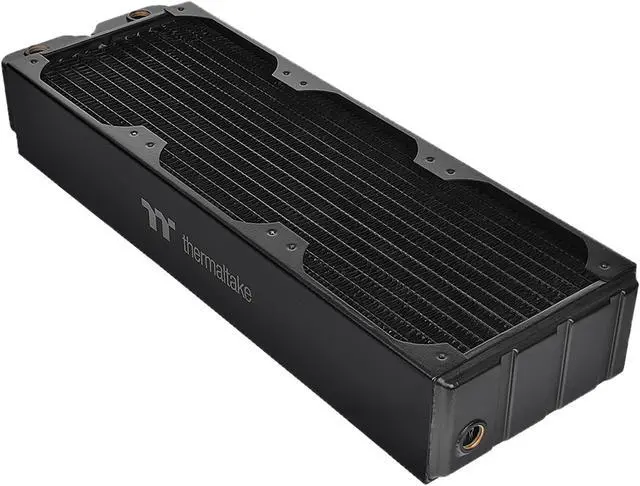 Main image of Thermaltake CL420, 64mm Thick 420mm Long, High-Density Fins, Triple-Row, Copper Radiator CL-W193-CU00BL-A