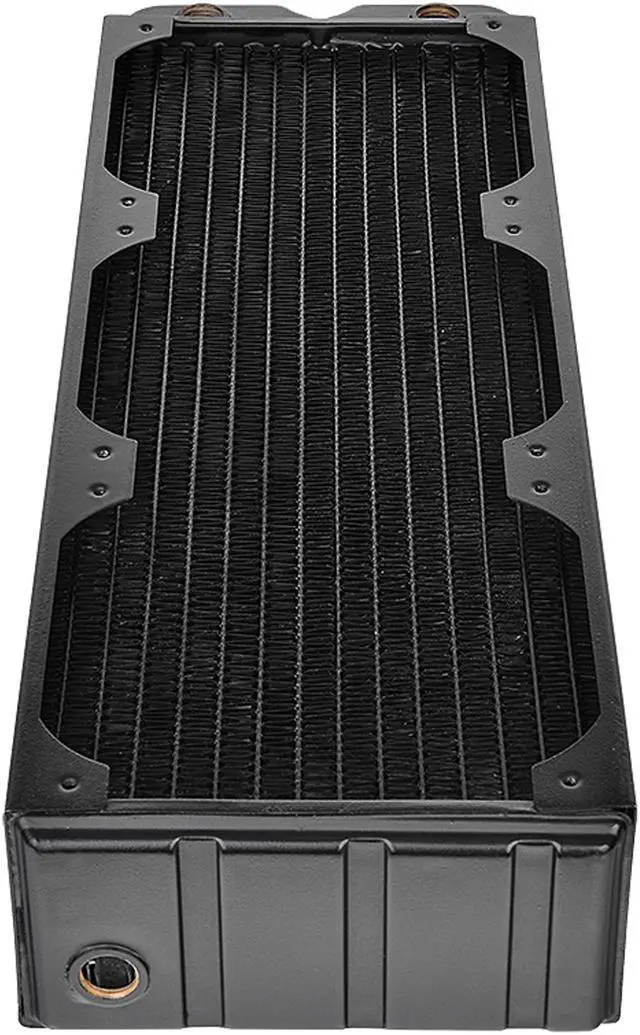 Alt view image 4 of 7 - Thermaltake CL420, 64mm Thick 420mm Long, High-Density Fins, Triple-Row, Copper Radiator CL-W193-CU00BL-A