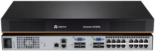 Main image of Vertiv Avocent AV3000 KVM Over IP Switch | 16 port KVM | VGA Cable (AV3216-400)