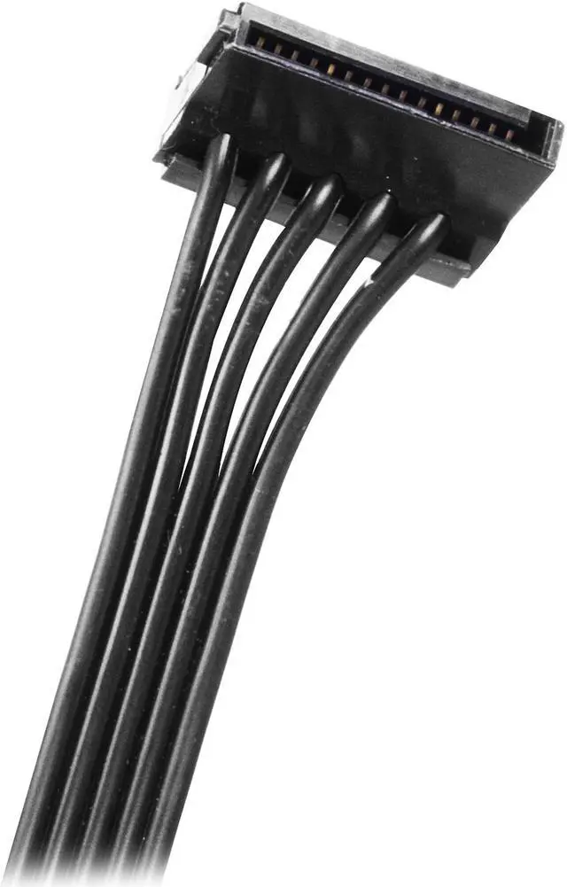 Alt view image 14 of 17 - 700W, SFX form factor, single +12V rails with 58.4A output, Silent 92mmFan with 18dBA, efficiency 80Plus Platinum certification, fully modular cable, 4x 6+2pin PCI-E, dual EPS 8pin