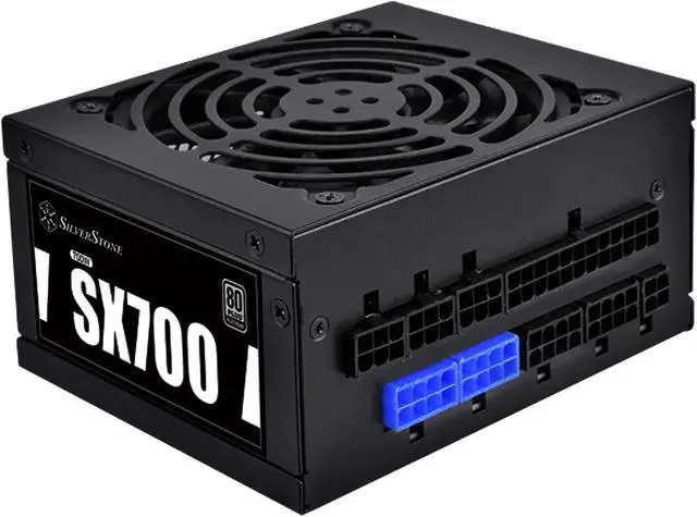 Alt view image 5 of 17 - 700W, SFX form factor, single +12V rails with 58.4A output, Silent 92mmFan with 18dBA, efficiency 80Plus Platinum certification, fully modular cable, 4x 6+2pin PCI-E, dual EPS 8pin
