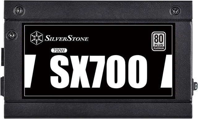 Alt view image 11 of 17 - 700W, SFX form factor, single +12V rails with 58.4A output, Silent 92mmFan with 18dBA, efficiency 80Plus Platinum certification, fully modular cable, 4x 6+2pin PCI-E, dual EPS 8pin