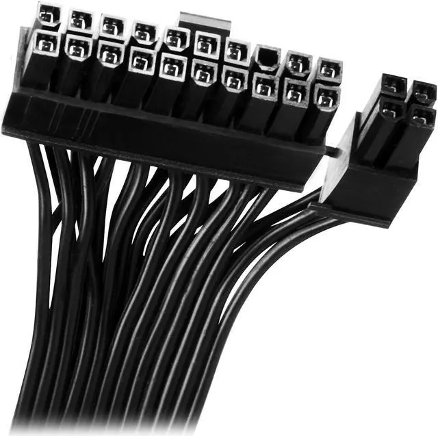 Alt view image 17 of 17 - 700W, SFX form factor, single +12V rails with 58.4A output, Silent 92mmFan with 18dBA, efficiency 80Plus Platinum certification, fully modular cable, 4x 6+2pin PCI-E, dual EPS 8pin