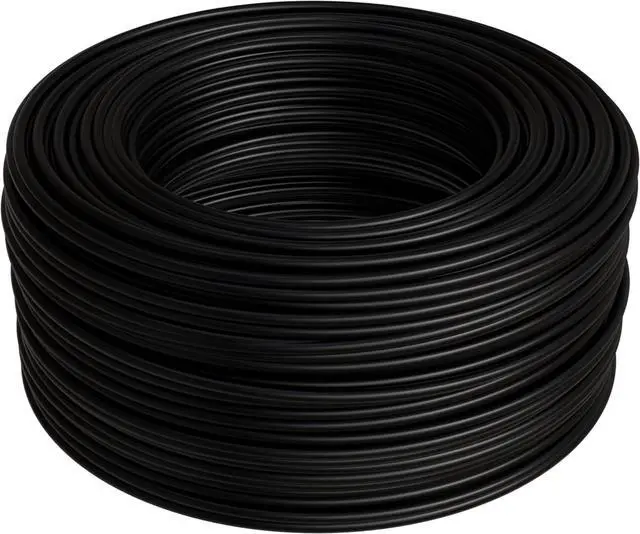 Alt view image 6 of 6 - Cables Direct Online CAT6 1000ft Solid Ethernet LAN Cable Copper Clad Aluminum (CCA) 23AWG High-Speed Network, Gaming, Streaming, and Office Use Black