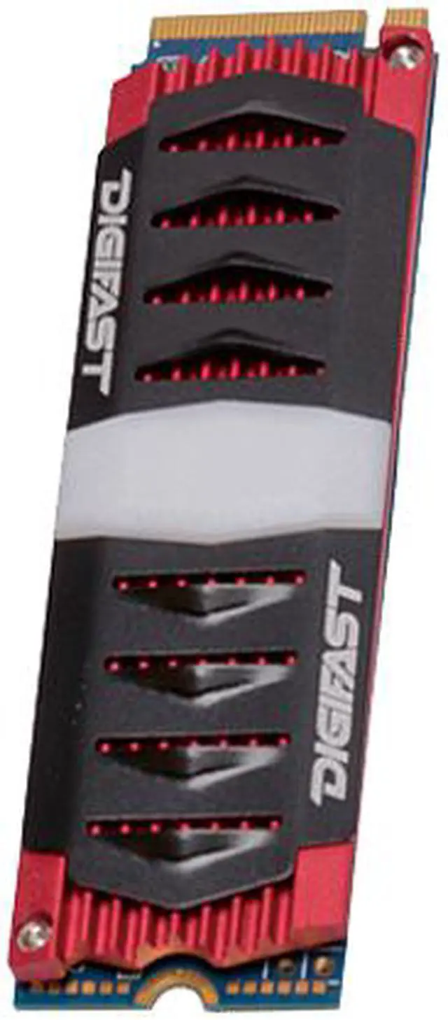 Alt view image 2 of 5 - Digifast DGFARGB1TM2CN3 Chevron 1TB M.2 NVMe RGB Solid State Drive - Gen 3x4 PCIe, M.2 2280, Toshiba BiCS3 NAND