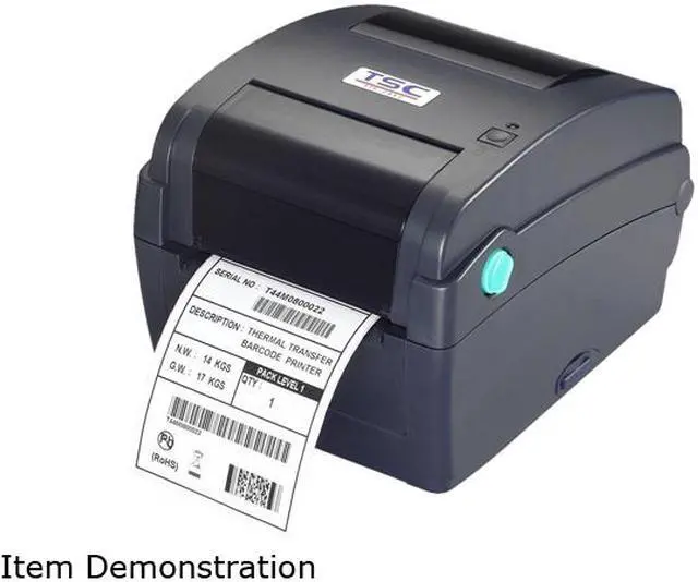Main image of TSC TTP-345 Thermal Transfer Barcode Label Printer - 300 dpi - 7ips speed (99-127A027-0001)