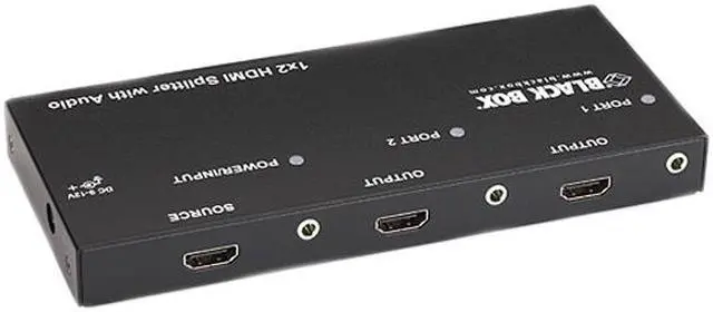 Alt view image 2 of 2 - 1 X 2 HDMI SPLITTER WITH AUDIO