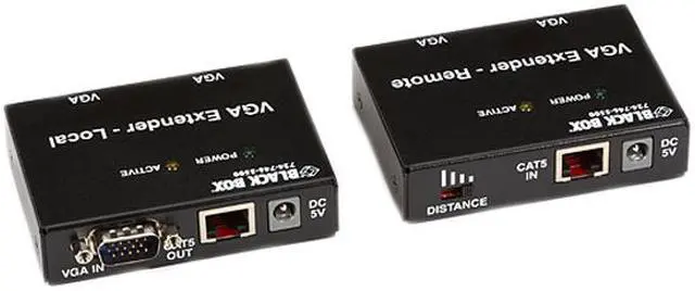 Alt view image 2 of 2 - Black Box VGA Extender Kit, 2-Port Local, 2-Port Remote