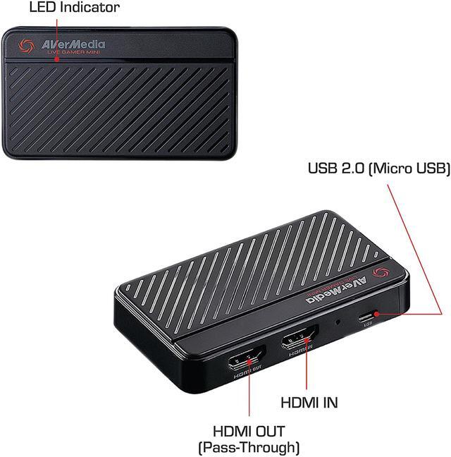 Alt view image 5 of 7 - AVerMedia Live Gamer MINI Video Capturing Device, GC311