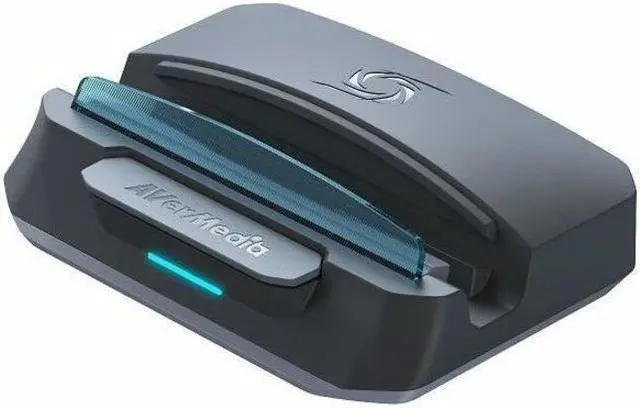 Alt view image 2 of 9 - AverMedia GC515Black X'TRA Go Capture Dock handheld records up to 4K 30 FPS or 1080p 120 FPS, HDMI - Black