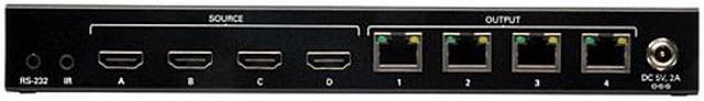 Alt view image 2 of 3 - HDMI OVER CAT5 CAT6 4X4 MATRIX EXTENDER SWITCH 1080P TAA