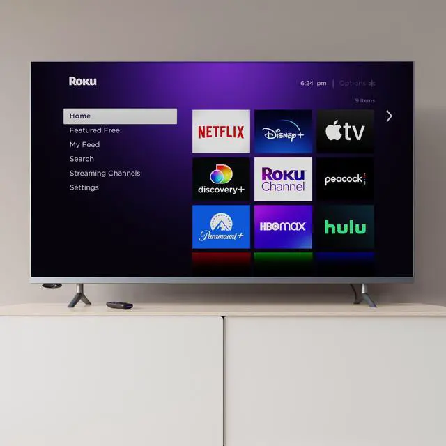 Alt view image 7 of 7 - Roku Express Streaming Media Player with Standard Remote (no TV controls)