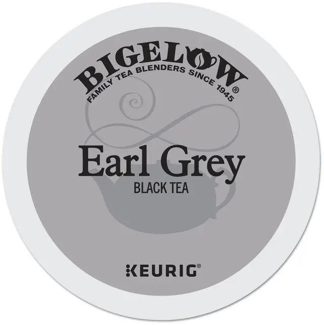 Alt view image 2 of 3 - Bigelow 5000363675 Earl Grey Tea K-Cup Pack - 24/Box - 4 Box/Carton