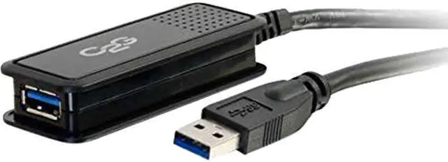 Main image of C2G 39939 USB Active Extension Cable - USB 3.0 A Male to A Female Cable, Black (16.4 Feet, 5 Meters)