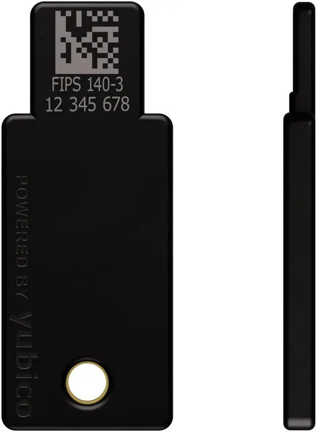 Alt view image 3 of 7 - Yubico YubiKey 5 NFC FIPS (140-3) Multi-Factor Authentication (MFA)