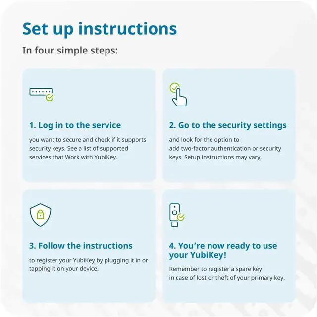 Alt view image 7 of 7 - Yubico YubiKey 5C NFC FIPS (140-3) Multi-Factor Authentication (MFA)