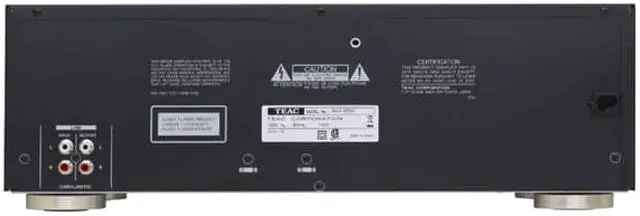 Alt view image 3 of 4 - TEAC AD-850 Cassette Deck/CD Player with USB Rec/Play and Karaoke Function