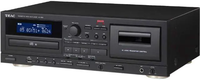 Main image of TEAC AD-850 Cassette Deck/CD Player with USB Rec/Play and Karaoke Function