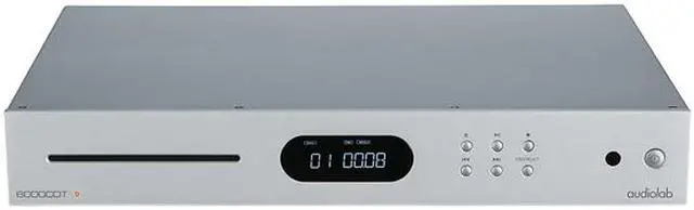 Alt view image 3 of 3 - Audiolab 6000CDT Dedicated CD Transport with Remote (Silver)