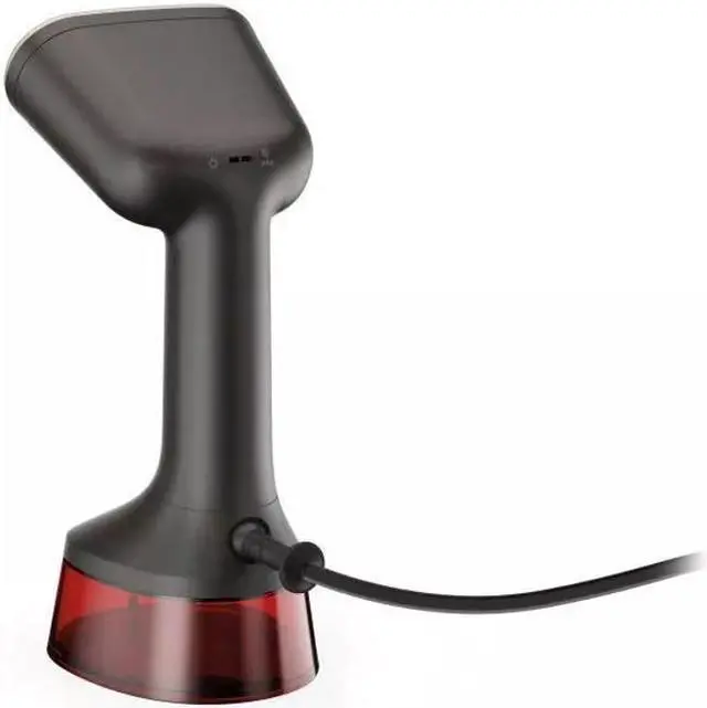 Alt view image 4 of 6 - chi handheld garment steamer for clothes 2 continuous steam modes, full-size 300 ml capacity water tank, ergonomic handle, 1600 watts, 10 cord, red (11590)
