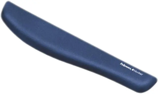 Main image of PlushTouch Keyboard Wrist Rest, Foam, Blue, 18-1/8" x 3-3/16"