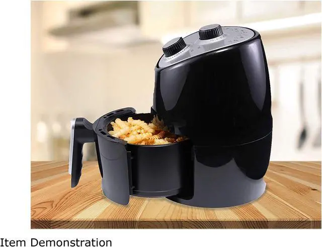 Alt view image 5 of 5 - Continental Electric 2.0 Liter Air Fryer, Black CE-DF309
