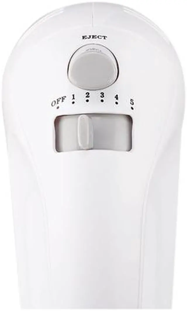 Alt view image 5 of 6 - Brentwood Lightweight 5-Speed Electric Hand Mixer, White HM-45