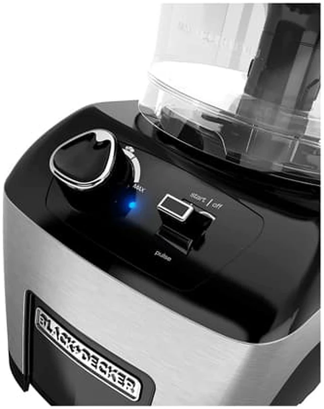 Alt view image 7 of 7 - BLACK+DECKER FP6000 Performance Dicing Food Processor, Stainless Steel