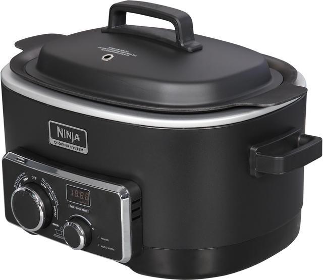 Ninja MC751 3-in-1 6 Quart Stovetop, Oven, & Slow Cooker Cooking System (2  Pack) 