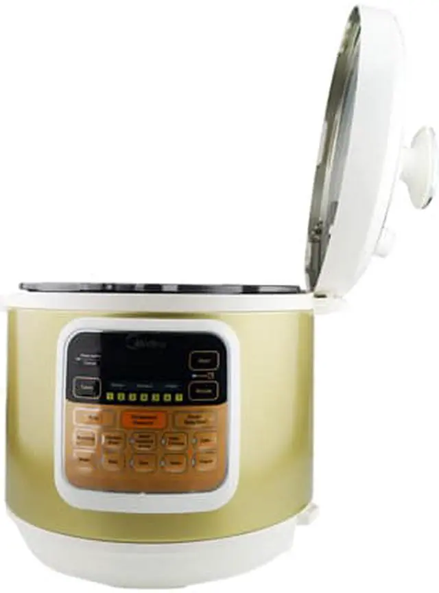 Alt view image 2 of 4 - Midea 7-in-1 6 Qt. Programmable Cooking Pot & Pressure Cooker MYCS6002W