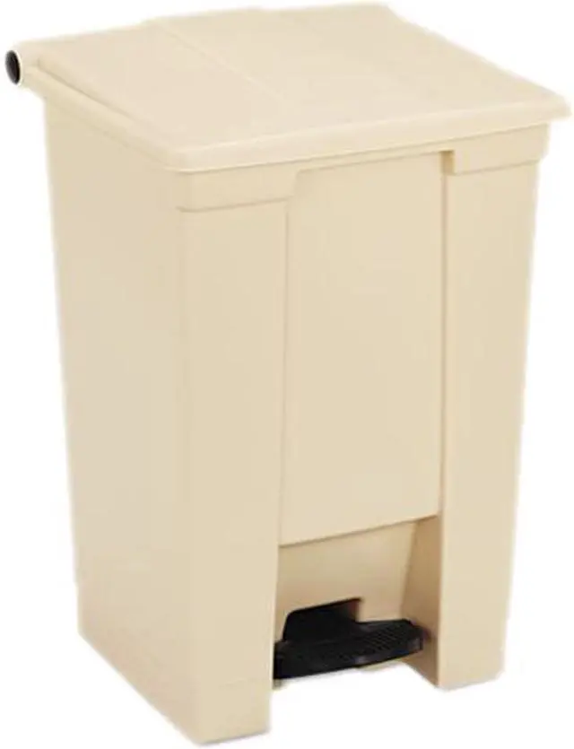 Main image of Rubbermaid Commercial Products RCP 6144 BEI 23 Inch Medical Waste Step-On container - Beige