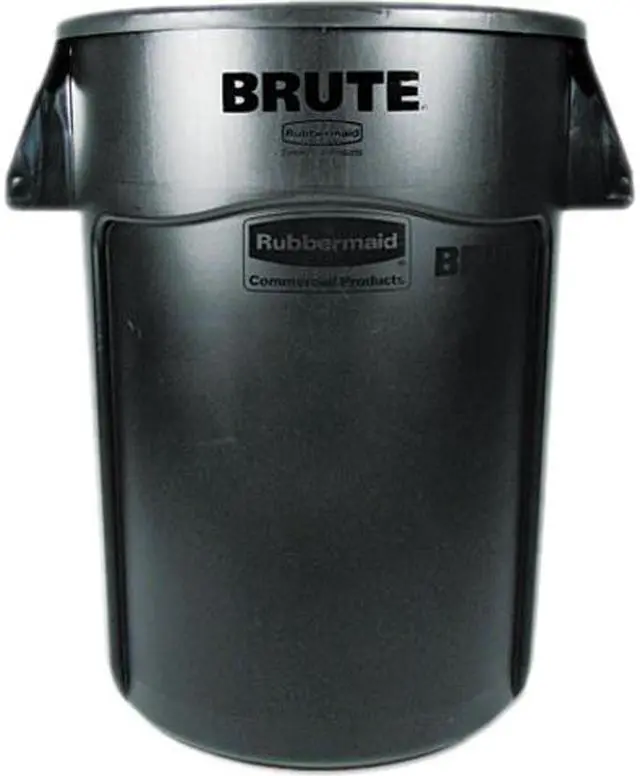 Main image of Rubbermaid - FG264360BLA - Rubbermaid Brute 2643-60 Trash Container w/Venting Channels, 44 Gallon - Black