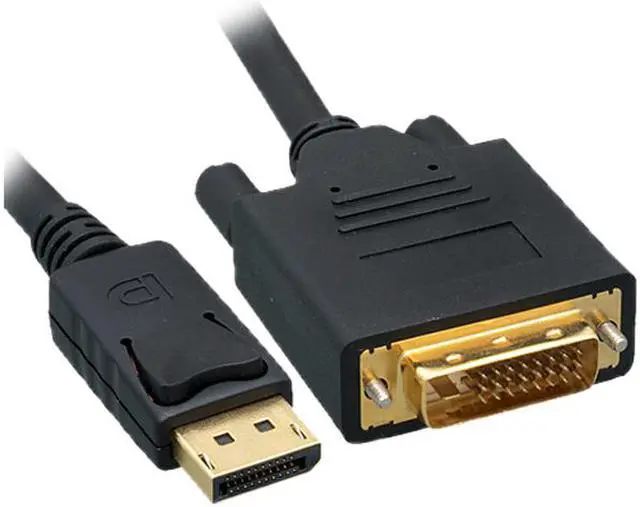 Main image of Unirise 15ft DVI-Digital Dual link to Displayport, Male - Male - DisplayPort/DVI for Video Device - 15 ft - 1 x DVI-D (Dual-Link) Male Digital Video - 1 x DisplayPort Male Digital Audio/Video - ...
