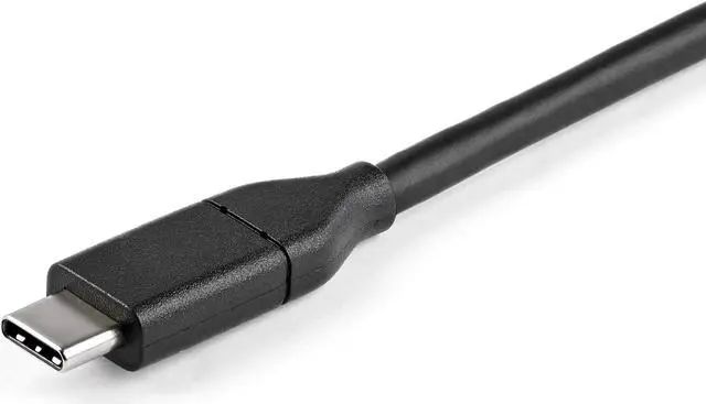 Alt view image 3 of 5 - StarTech.com 3.3 ft. (1 m) USB C to DisplayPort 1.2 Cable - Bidirectional - 4K 60Hz - Thunderbolt 3 - USB Type C Adapter Cable (CDP2DP1MBD)
