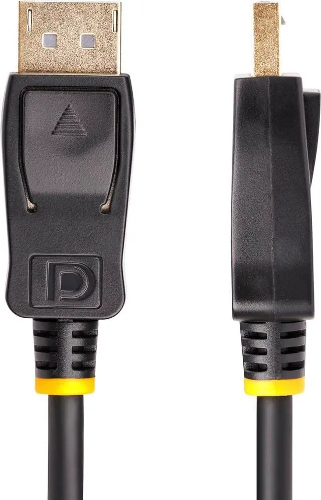 Alt view image 6 of 8 - StarTech 3.3ft DisplayPort to HDMI Adapter Cable Black 3F-DP-HDMI-4K60-HDR