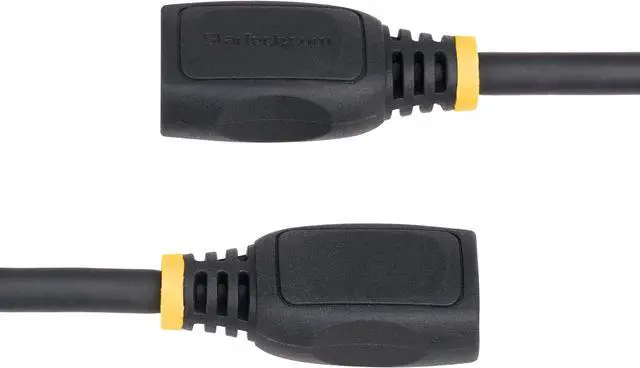 Alt view image 3 of 6 - StarTech 3.3ft 1m HDMI 2.0 Extension Cable HD2MF3FL