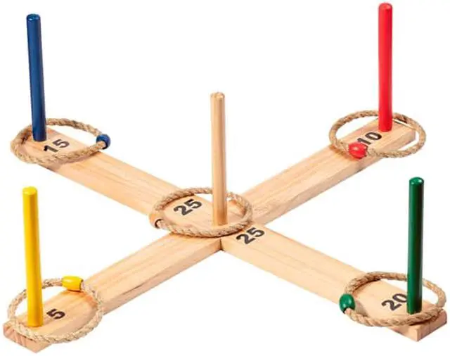 Alt view image 2 of 5 - Pure Outdoor by Monoprice Large Ring Toss Game for Kids & Adults